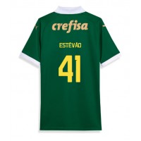 Camisa de time de futebol Palmeiras Estevao Willian #41 Replicas 1º Equipamento 2024-25 Manga Curta